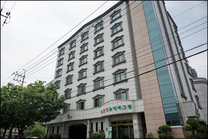 Hotel New Evergreen Mokpo Exterior foto